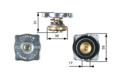 GATES RC130 Deckel f